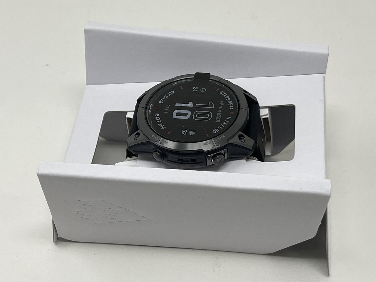 時計 GARMIN Fenix7 Pro Carbon Gray Titanium Garmin® fēnix® 7 Pro - Sapphire Solar Edition, Carbon Gray