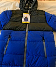 Pacific Trail - Boy's Puffer Jacket, Blue  Black, Size Youth Small 7-8 NEW
