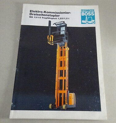 Brochure/Brochure Capricorn Three-Side Forklift WA13/15 - 1.25t/1.5t Di 04/98