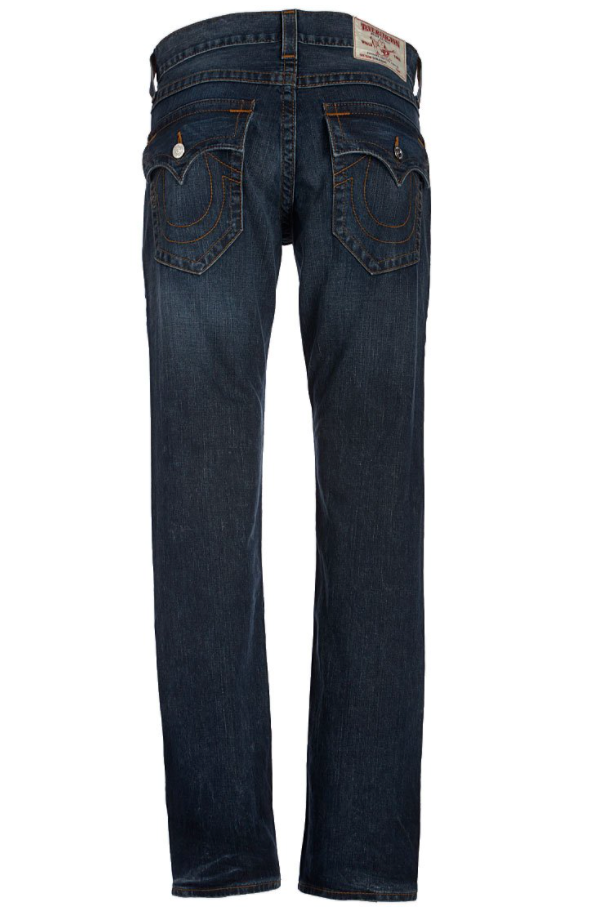 TRUE RELIGION STRAIGHT 36インチ $229 NWT TRUE RELIGION Sz36 STRAIGHT W/FLAP RED ORANGE