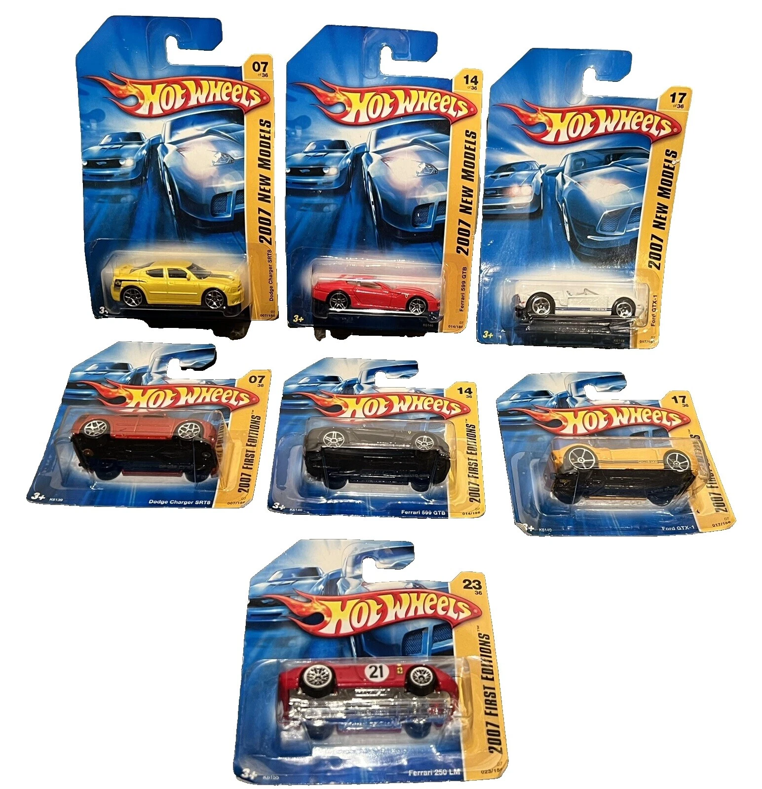 Mattel Hot Wheels First Editions Ferrari Contemporary fabricación Diecast coches, camiones y camionetas