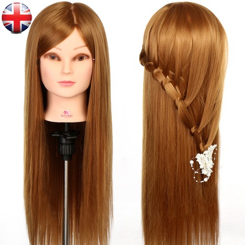 Salon 50% Real Hair Training Head Hairdressing Styling Mannequin Doll + Clamp UK | eBay Salon 50% Real Hair Training Head Hairdressing Styling Mannequin Doll + Clamp UK | eBay