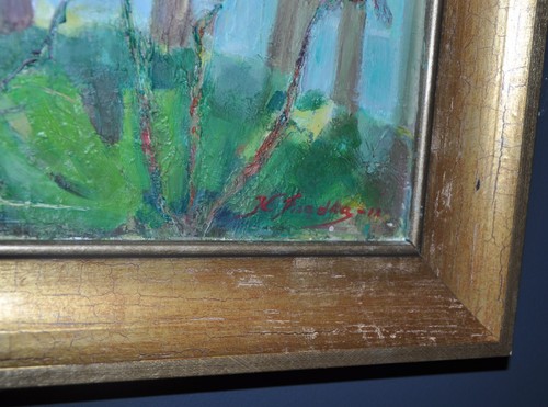 Pintura al óleo - geranios - Pintora polaca Krystyna Przadka 2012 Arte Arte - Imagen 8 de 12