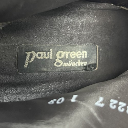 Paul Green Brown Leather Ankle Boots Women’s Size 9.5 US - Picture 7 of 12