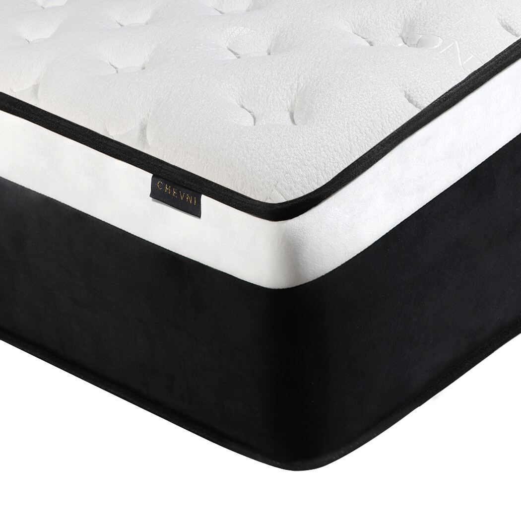 12" 14" Hybrid Mattres Memory Foam Spring Twin Full Queen King Bed in a Box eBay