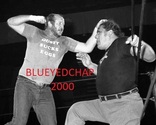 ANDRE THE GIANT VS DORY FUNK JR WRESTLER 8 X 10 WRESTLING PHOTO NWA - Image 1 of 1