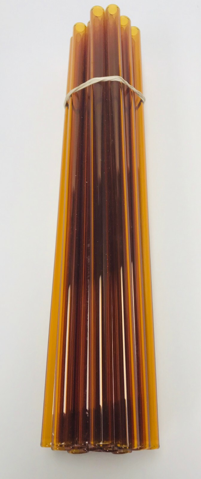 Tubi di vetro per soffiaggio del vetro, 12 mm, spessore 2 mm, tubo in vetro trasparente con spazzola per pulizia per esperimenti di laboratorio
