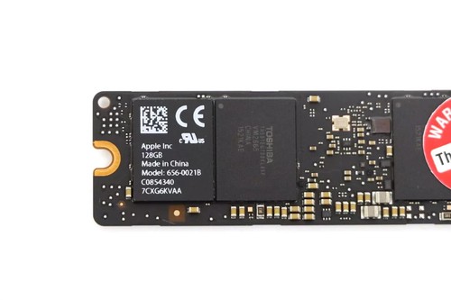 Apple Toshiba 128 GB SSD for MacBook Air A1465 A1466 Macbook Pro A1502 A1398 - Photo 5/8