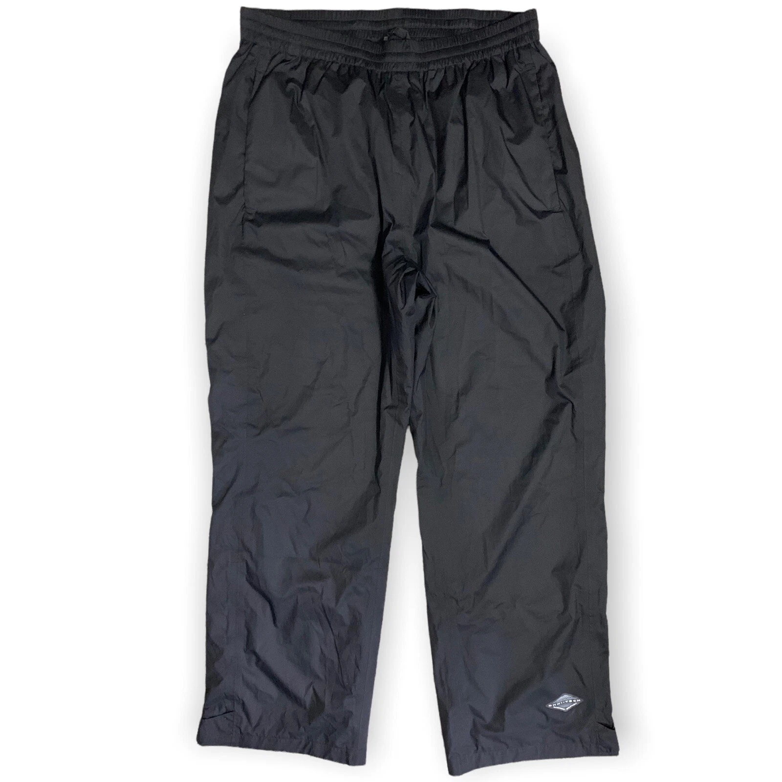 Columbia Silver Ridge™ Rain Black Waterproof Pants For Men Size Medium