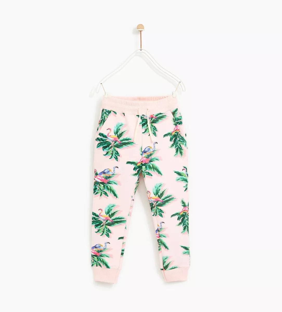 Zara pink joggers sale