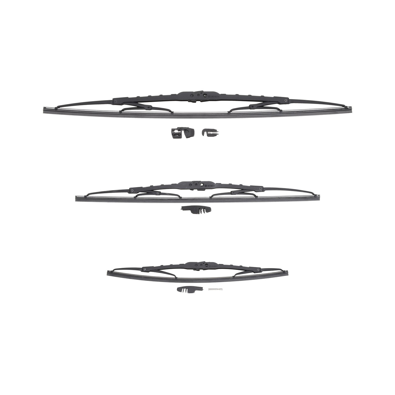Bosch Excel+ 3pc Wiper Blade Kit Front 20