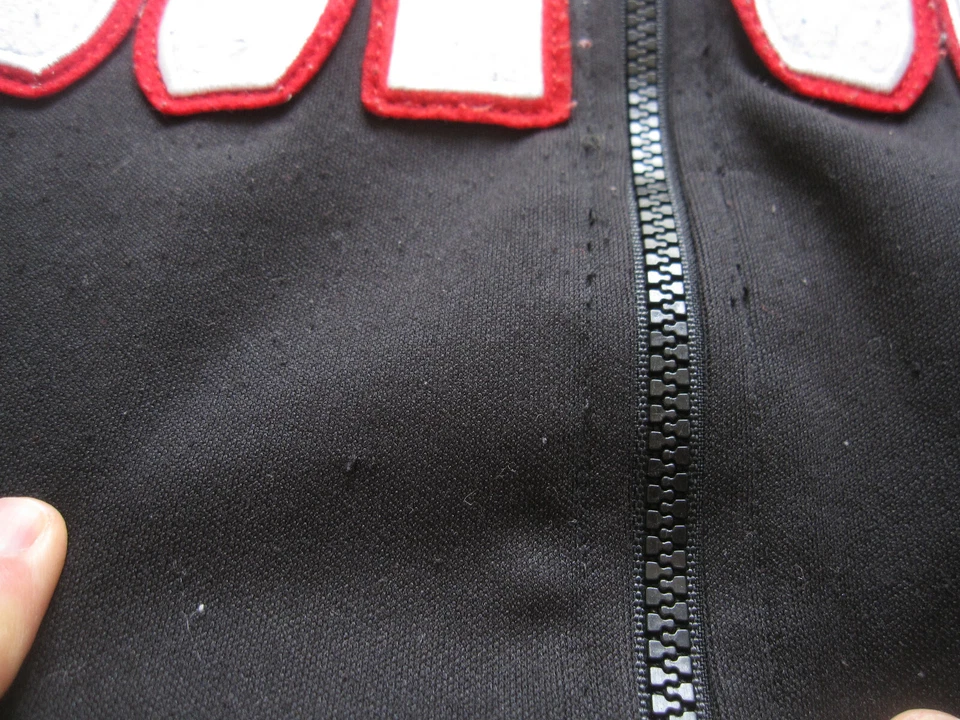 Veste Toulouse Vintage Noir rouge Jacket Homme Kappa Sport football - M - Photo 3/4