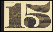 2015 GB Centenary of the First World War DY13 Prestige Booklet Complete