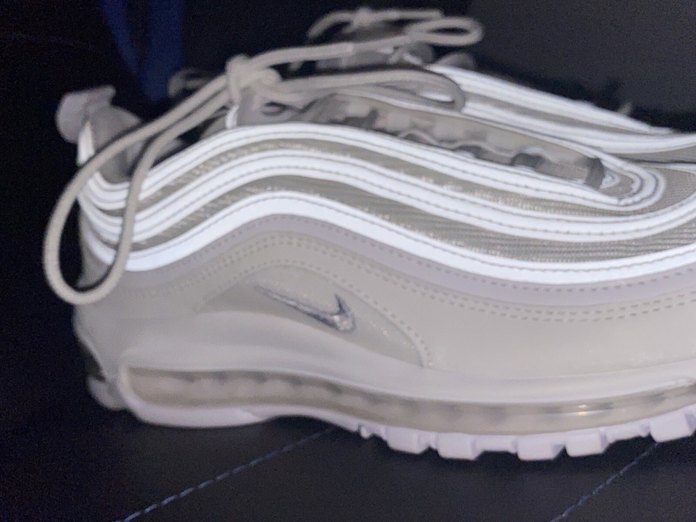 Size 9 - Nike Air Max 97 Triple White Wolf Gray