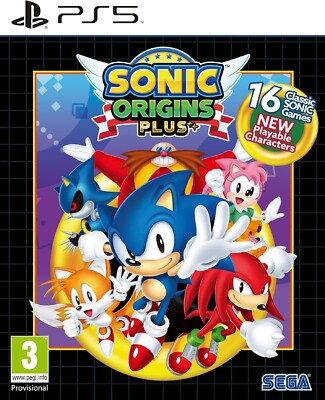 Sonic Origins Plus PS5 * NEU & VERSIEGELT SONY PLAYSTATION 5 SPIEL VERSAND AM SELBEN TAG