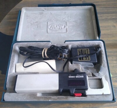M&W Moore & Wright Micro 2000 Outside Digital Micrometer 0-1'' W/ Manual Tested