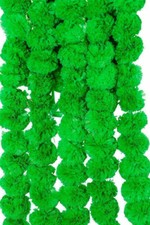 Artificial Marigold Indian Event Wedding 100PC Flower green Garlands Decoration