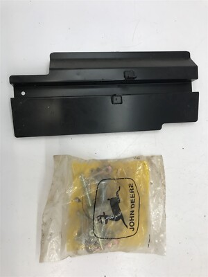 JOHN DEERE F510 F525 GRASS BAGGER SHIELD AND HARDWARE AM107598