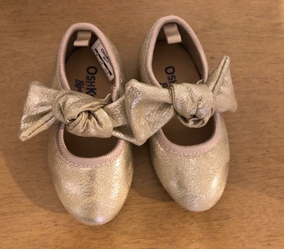 gold shoes size 4