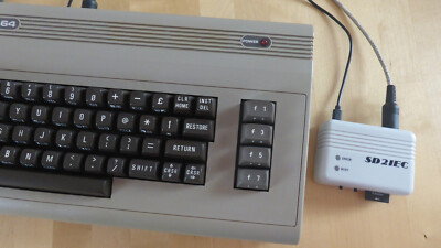 SD2IEC for Commodore 64, C128, C16, Plus / 4, VIC-20.       NEW.