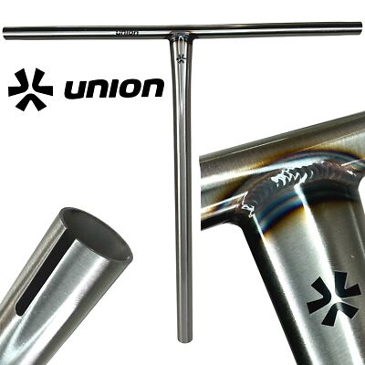 Union Uniq T Bar leichter Stunt-Scooter Trick Tret Roller Lenker HIC Silber 60cm