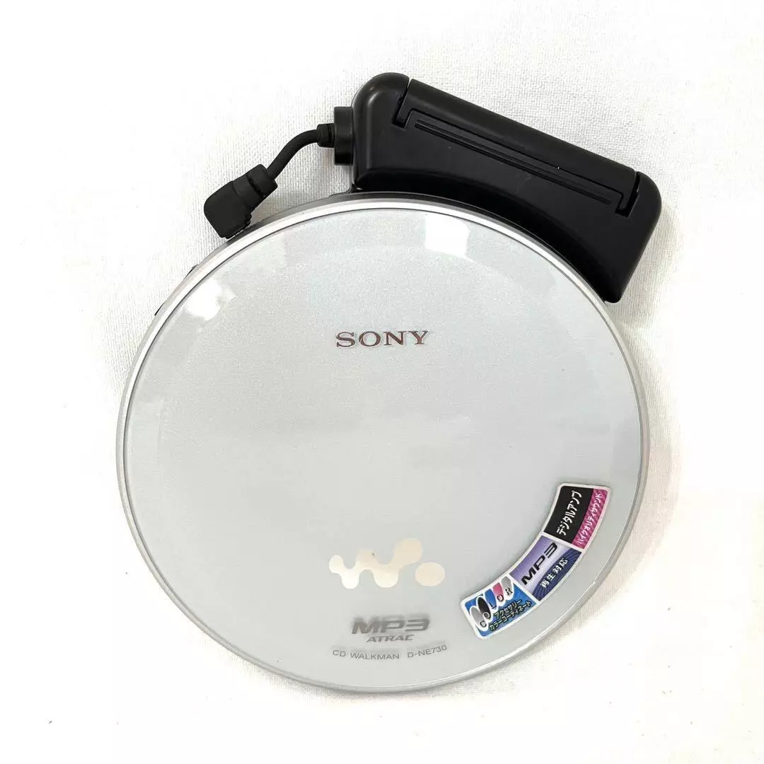 SONY CD Walkman D-NE730 Portable CD Player Adapter from Japan Used Good (K)