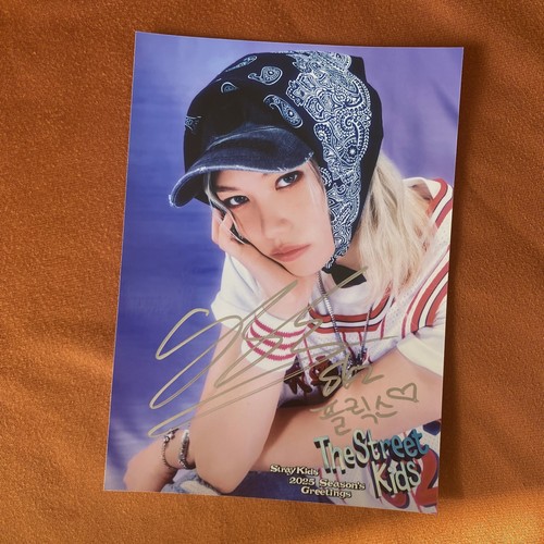 Stray kids The Street Kids Autographed Group Photo 5*7 K-POP Collection Gifts - Picture 7 of 20