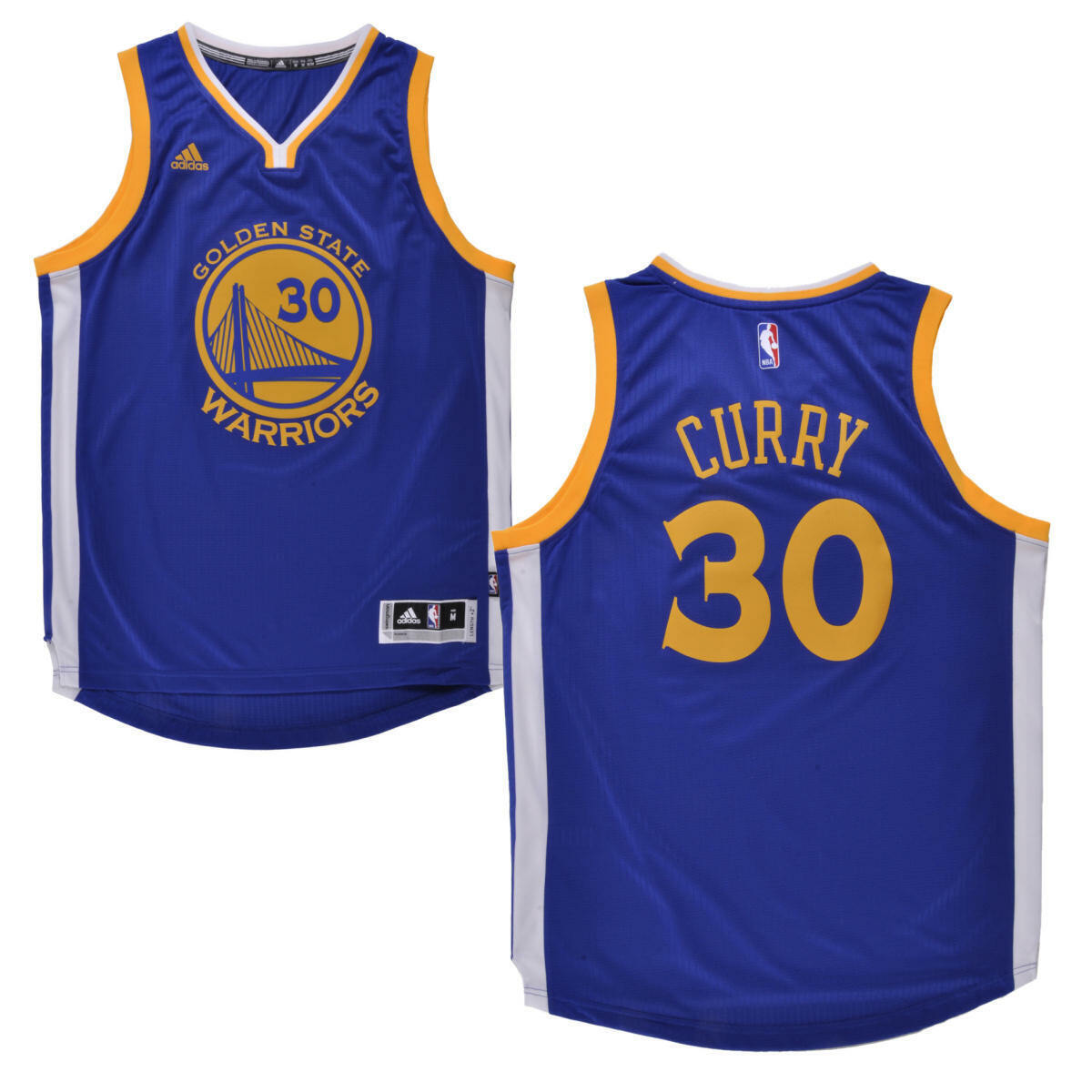 Nike Youth Golden State Warriors Stephen Curry #30 Blue T-Shirt