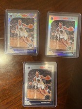 Jordan Poole 2019-2020 Rookie Lot of 3, Laser/Silver Hoops