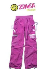 Zumba Cargohose Hose Rosa Damen Tanz Größe XS (6-8) Nagelneu