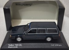 Volvo 740 GL Break 1986 Green Metallic 1:43 Minichamps 400171710 EXTREMELY RARE!