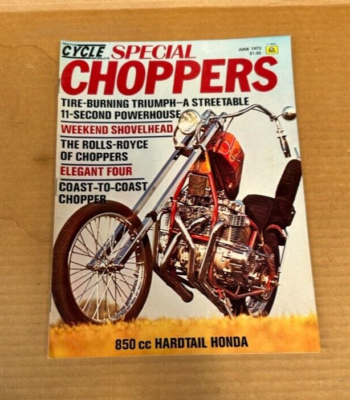 1973 Choppers Magazine June Motorcycle Worlds Special