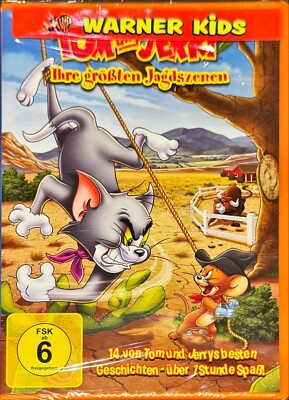 DVD | Tom und Jerry - Ihre grössten Jagdszenen | 14 Geschichten | Neu & OVP