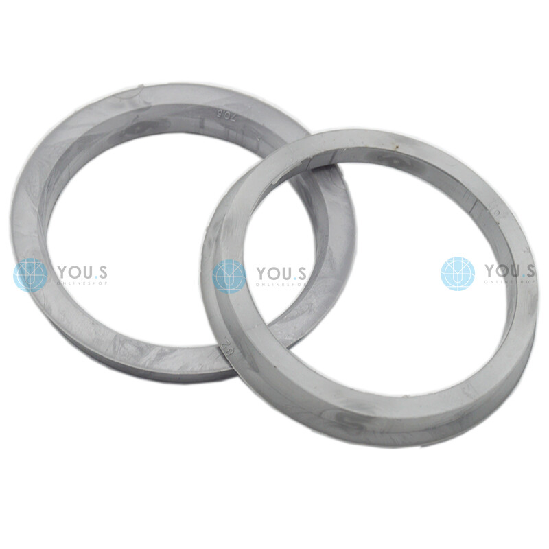 4x YOU.S ORIGINAL Zentrierringe 70,0-57,1mm - Für Alufelgen Von Alutec, Anzio, Rial