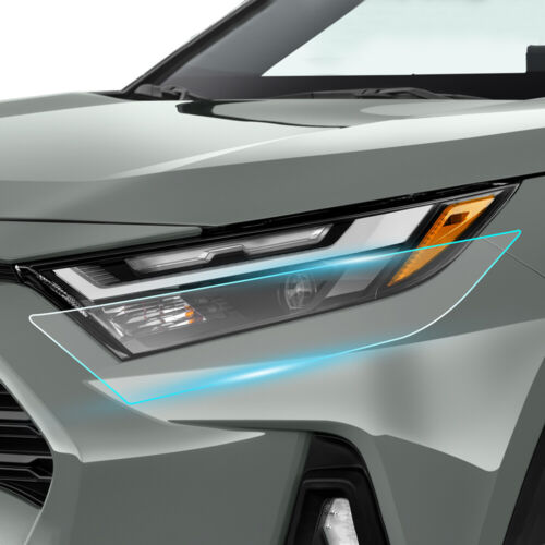 For Toyota RAV4 2019-2024 Headlight Precut Paint Protection Film PPF Clear TPU - Picture 3 of 15