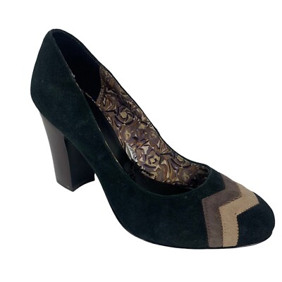 Missoni For Target Women Size 9.5 Black Beige Suede Chevron Block Heel Shoes | eBay Missoni For Target Women Size 9.5 Black Beige Suede Chevron Block Heel Shoes | eBay