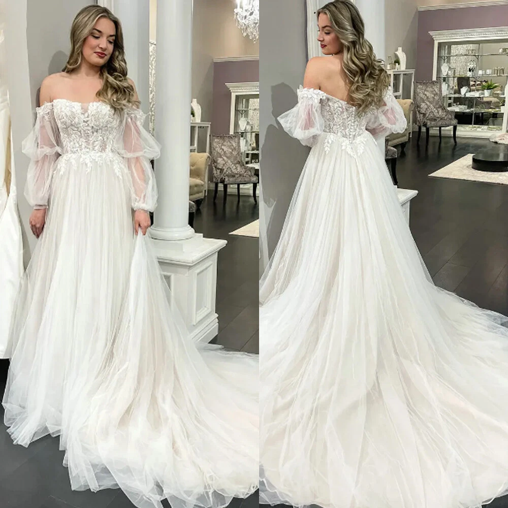 Lace bohemian off shoulder long cheap dress