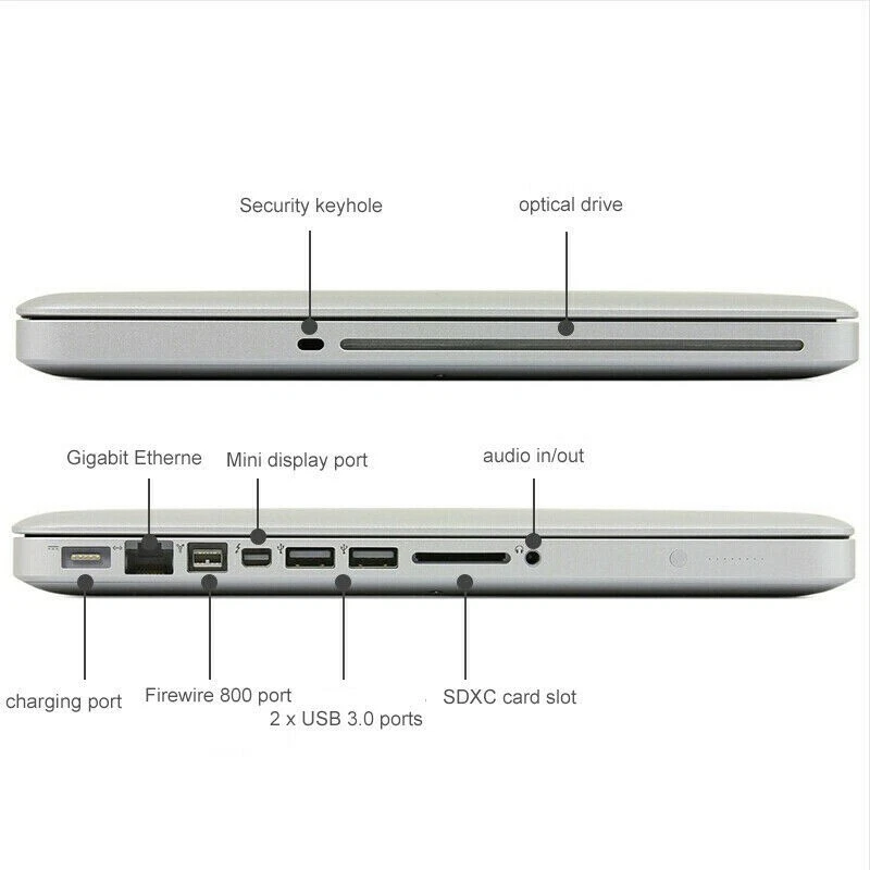 MacBook Pro 15" QUAD Core i7 3.6GHz 16GB RAM 1 TB SSD 3 AÑOS DE GARANTÍA Foto 2 de 4