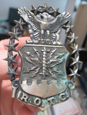 R.O.T.C. Pin Back Military Lapel Tack Medal