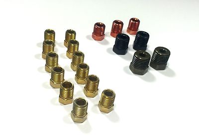 Brake Line Fitting Kit – 35 Pieces For 3/16 & 1/4 Inverted Flares, Free Shipping