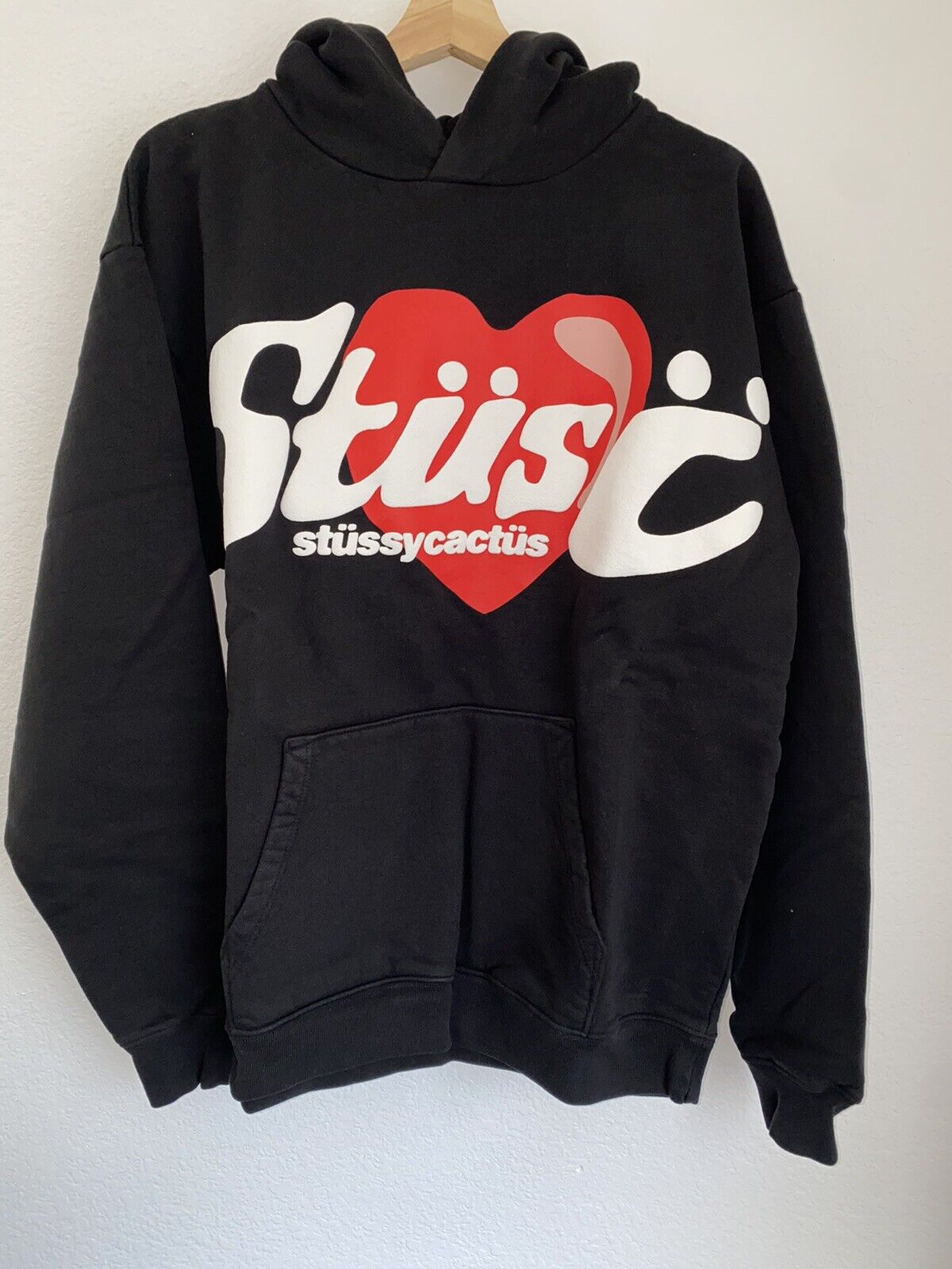 Cactus Plant Flea Market CPFM x STUSSY HEART HOODIE Size Small ...