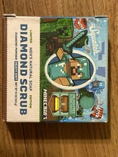 Dr Squatch Diamond Scrub Minecraft Collaboration Limited Edition Bar Soap 5oz