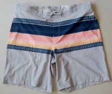 SONOMA MENS BOARD SHORT SWIM TRUNKS BATHING SUIT XL 2X 9" INSEAM STRETCH FABRIC