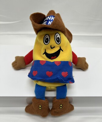 HOSTESS TWINKIES 1998 Beanie Bean Bag Twinkie The Kid Tall Plush