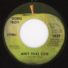 Doris Troy AIN'T THAT CUTE / VAYA CON DIOS - US Apple 1820 7" 45 MINT