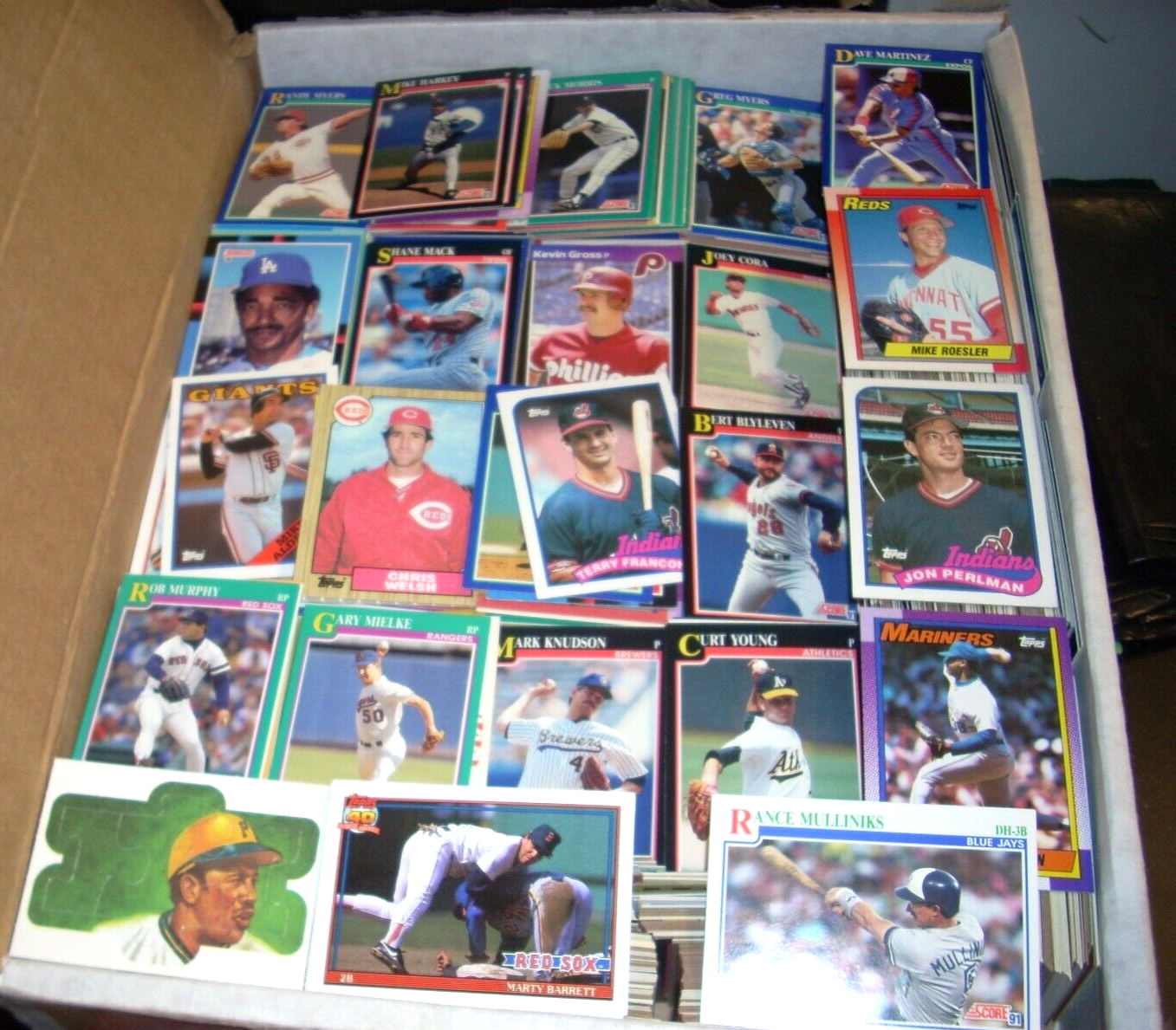 MLB BASEBALL CARDS 80's & 90's - over 2500 lot - | eBay