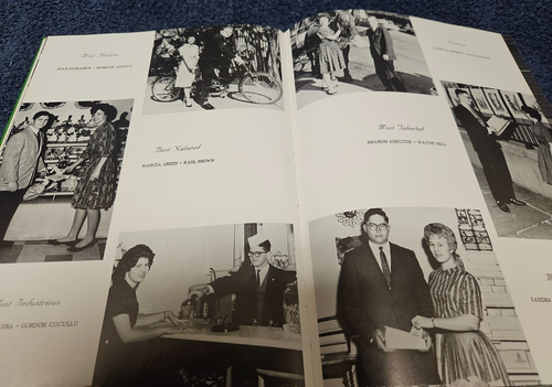 Martin Behrman High School Anuario 1962 - Nueva Orleans, LA. / COLMENA ABEJA - Imagen 6 de 14