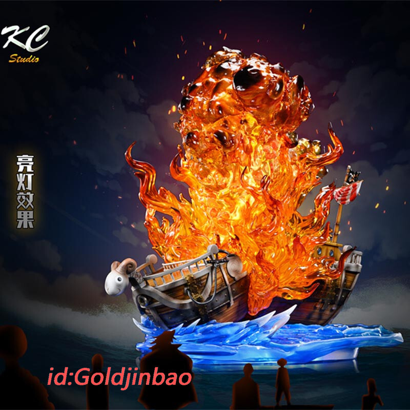 KC Studio One Piece Going Merry Resin Statue In Stock Led