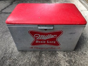 vintage miller cooler
