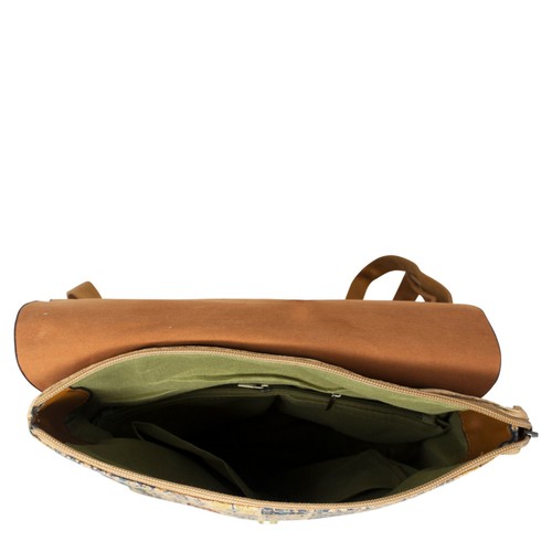 Damen keltischer Knoten Kork Rucksack Tasche Damen Riemen Schnalle Schultertasche YGC2120 - Bild 33 von 33